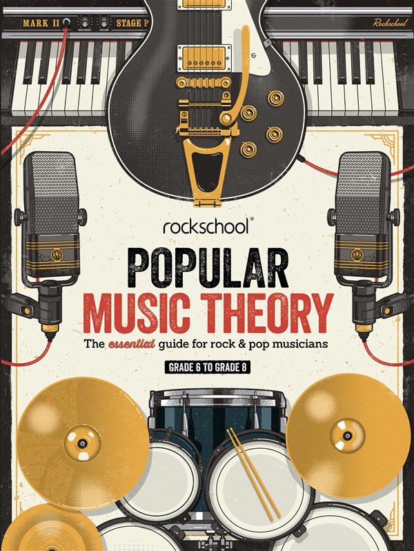 Rockschool Popular Music Theory Guidebook Gr 6-8 Sheet Music Songbook