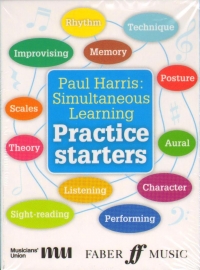 Harris Simultaneous Learning Practice Starter Card Sheet Music Songbook