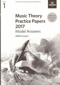 Music Theory Practice Papers 2017 Grade 1 Answers Sheet Music Songbook