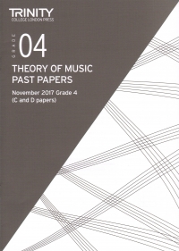 Trinity Theory Past Papers 2017 Grade 4 Nov Sheet Music Songbook
