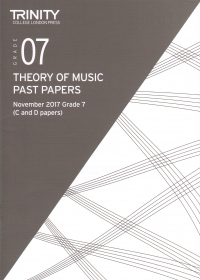 Trinity Theory Past Papers 2017 Grade 7 Nov Sheet Music Songbook