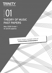 Trinity Theory Past Papers 2018 Grade 1 May Sheet Music Songbook