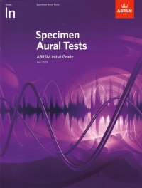 Specimen Aural Tests Initial Grade Abrsm Sheet Music Songbook