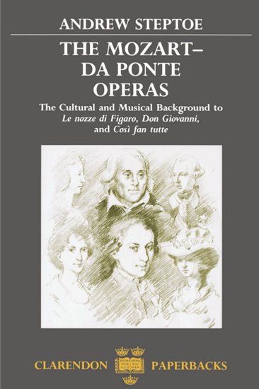 Mozart Da Ponte Operas Steptoe Sheet Music Songbook