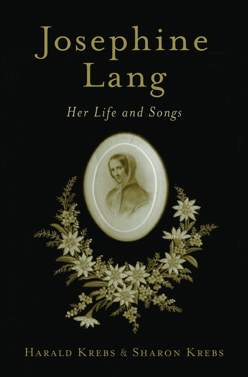 Josephine Lang Her Life & Songs Krebs Hardback Sheet Music Songbook