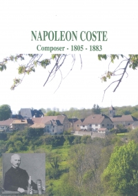 Coste Composer 1805-1883 English Version Biog Sheet Music Songbook