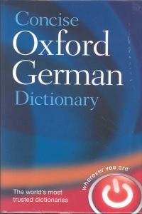 Concise Oxford German Dictionary Hardback Sheet Music Songbook