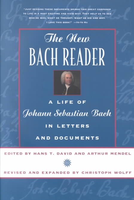 New Bach Reader Sheet Music Songbook