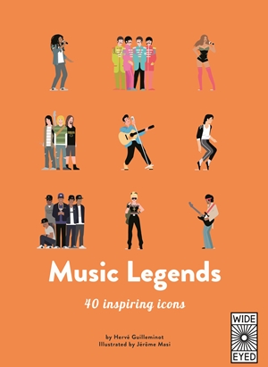 40 Inspiring Icons Music Legends Guilleminot/masi Sheet Music Songbook