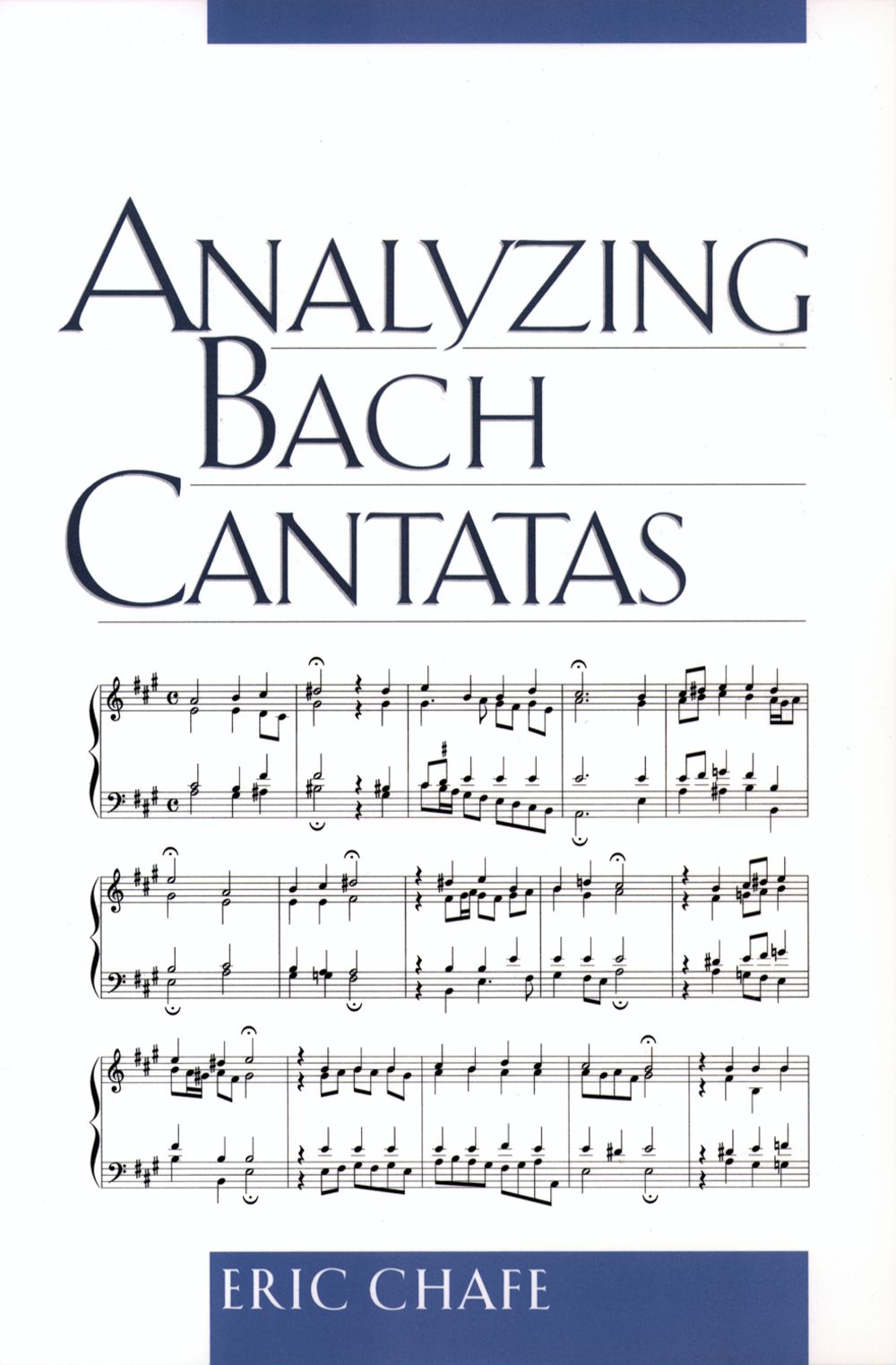 Chafe Analyzing Bach Cantatas Paperback Sheet Music Songbook