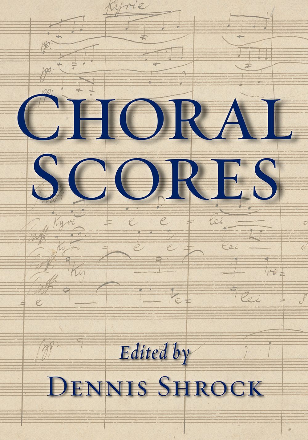 Choral Scores Ed Shrock Hardback Sheet Music Songbook