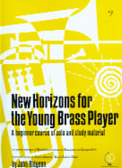 New Horizons For Young Brass Player (bass Clef) Sheet Music Songbook