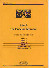 March From The Pirates Of Penzance Brass Quartet Sheet Music Songbook