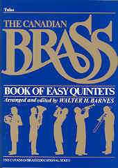Canadian Brass Easy Quintets Tuba Sheet Music Songbook
