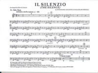 Il Silenzio Arr Siebert Brass Band March Card Set Sheet Music Songbook