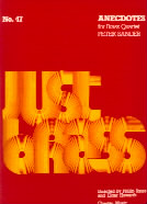 Sander Anecdotes (brass Quartet) Jb 47 Sheet Music Songbook