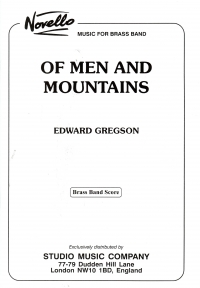 Gregson Of Men And Mountains Score Sheet Music Songbook