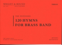 120 Hymns For Brass Band Timpani Sheet Music Songbook