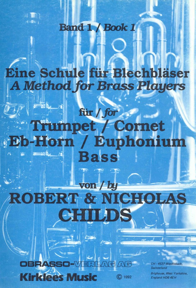 Method For Brass Players Book 1 Childs Sheet Music Songbook