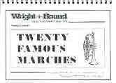 20 Famous Marches 3rd Cornet Sheet Music Songbook