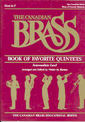 Canadian Brass Book Of Favourites F Horn Sheet Music Songbook