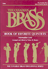 Canadian Brass Book Of Favourites Tuba Sheet Music Songbook