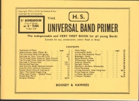 Universal Band Primer Bomb Tc Sheet Music Songbook