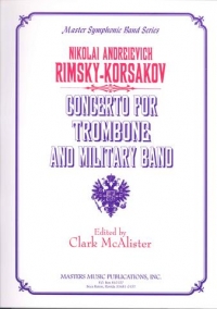 Rimsky-korsakov Concerto Tbn&mil Band Sc&pts Sheet Music Songbook