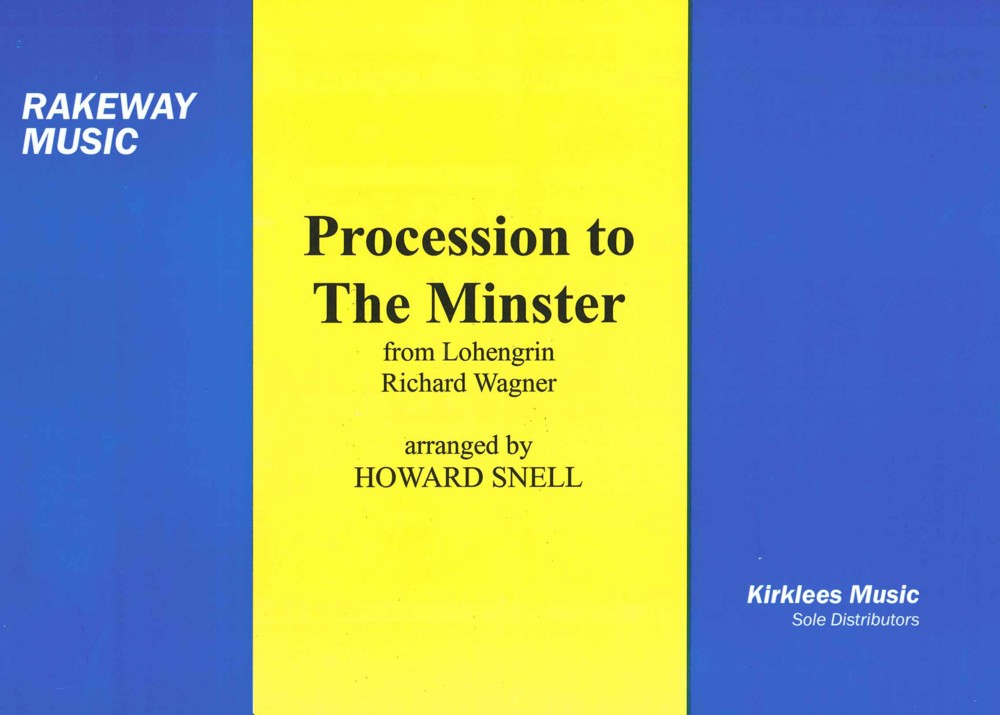 Procession To The Minster Wagner/snell Brass Band Sheet Music Songbook