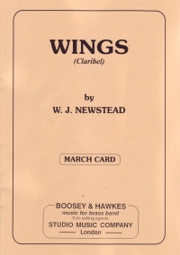 Newstead Wings For Brass Band (march Cards) Sheet Music Songbook