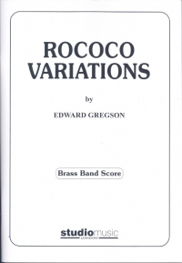 Rococo Variations Gregson Brass Band Score Sheet Music Songbook