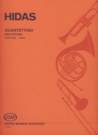 Hidas Quartettino Two Trumpets Two Trombones Sheet Music Songbook