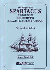 Adagio From Spartacus (onedin Line) Siebert Brass Sheet Music Songbook