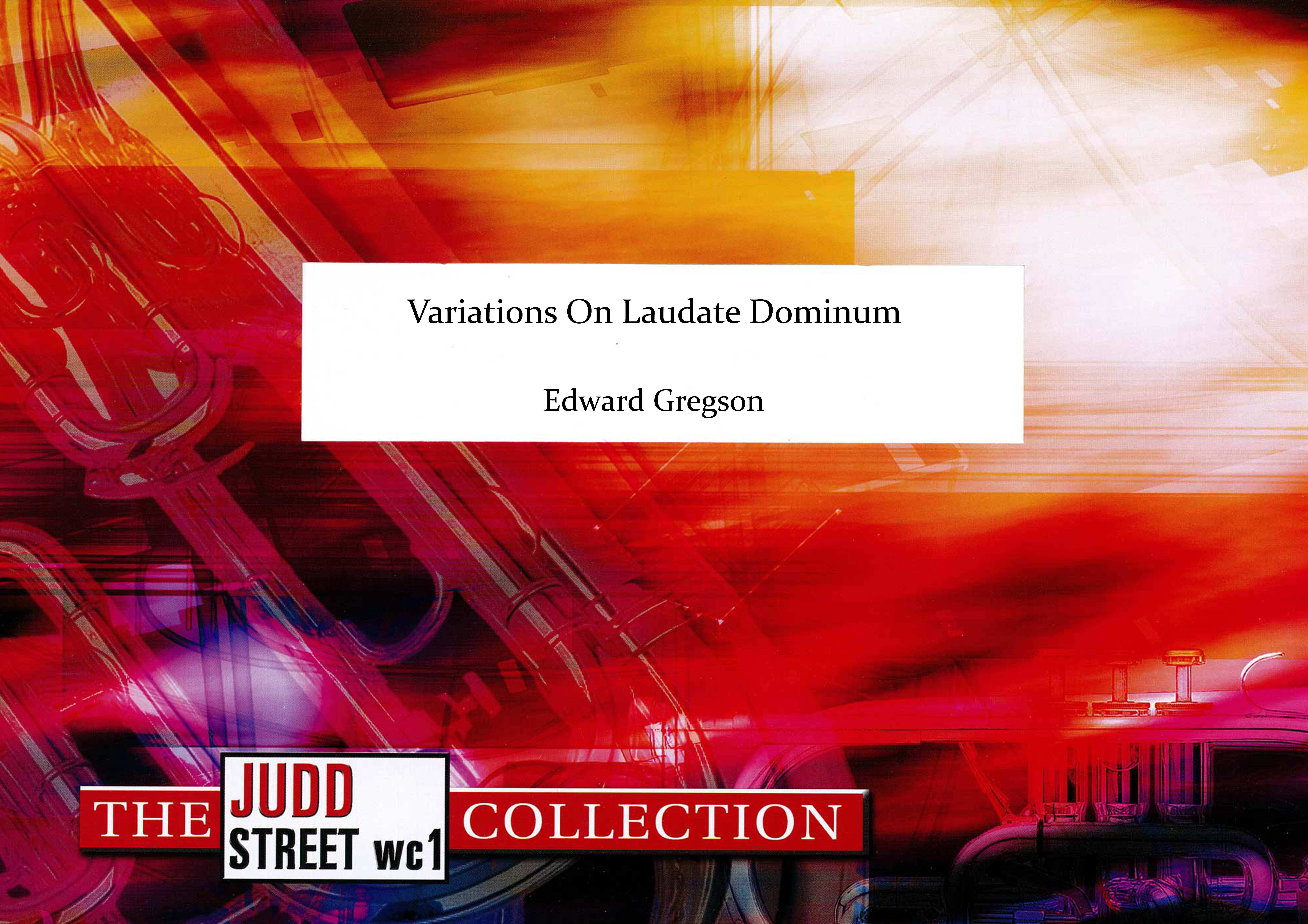 Gregson Variations On Laudate Dominum Sc/pts Sheet Music Songbook