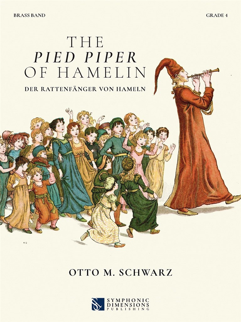 Schwarz Pied Piper Of Hamelin Brass Band Sc/pts Sheet Music Songbook