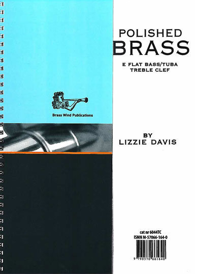 Davis Polished Brass Eb Bass/tuba Treble Clef Sheet Music Songbook