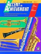 Accent On Achievement 1 Conductors Score Sheet Music Songbook