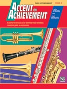 Accent On Achievement 2 Piano Accompaniment Sheet Music Songbook