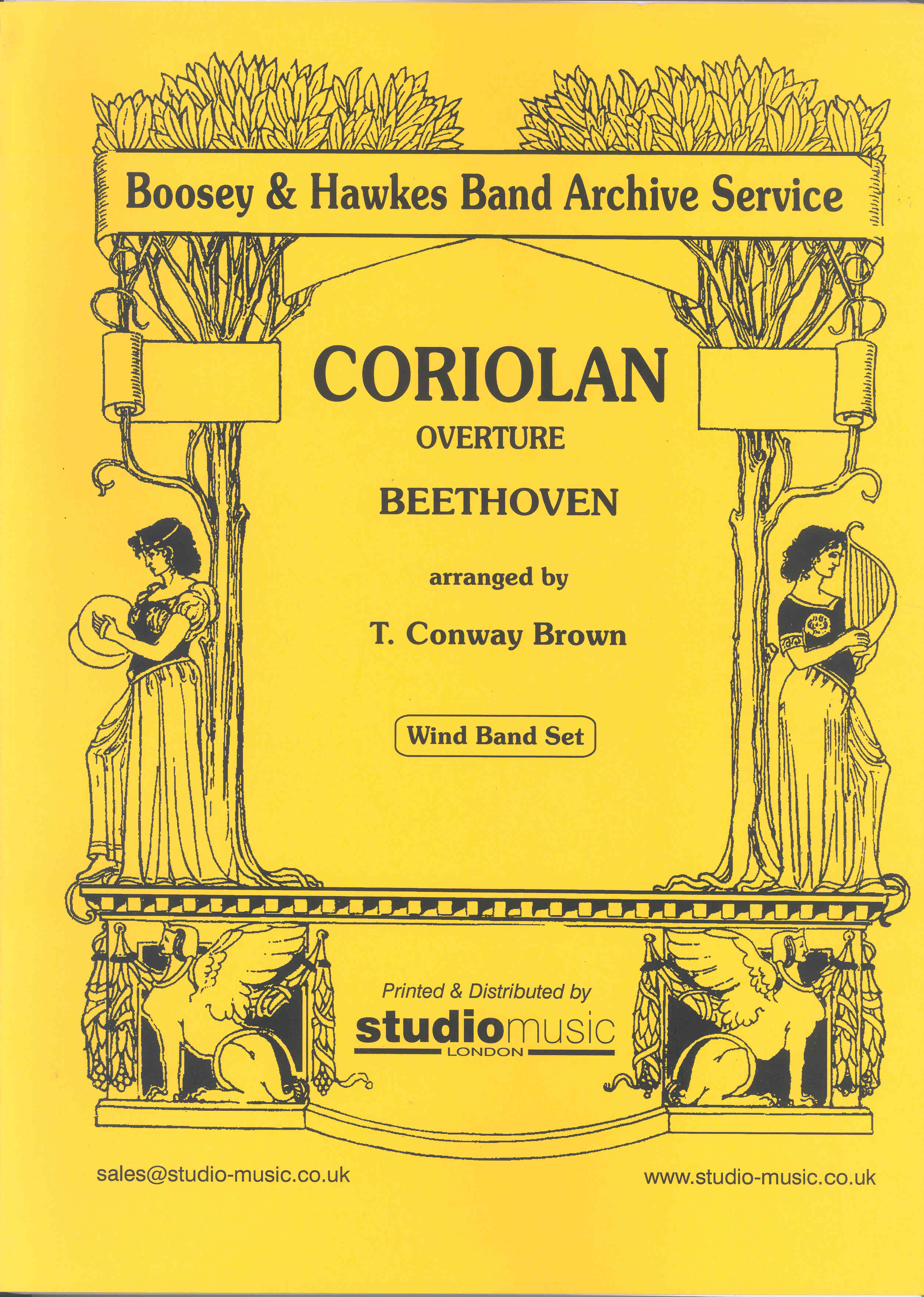 Beethoven Coriolan Overture Mb Set Qmb126 Armb Sheet Music Songbook