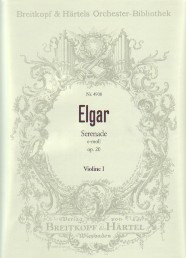 Elgar Serenade Violin 1 Part Sheet Music Songbook