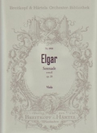 Elgar Serenade Viola Part Sheet Music Songbook