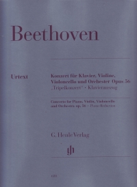 Beethoven Triple Concerto Op56pianoscore+set Parts Sheet Music Songbook