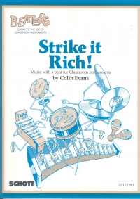 Strike It Rich Evans Classroom Ensemble (score) Sheet Music Songbook
