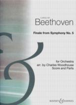 Beethoven Finale From Symphony No 5 Score & Parts Sheet Music Songbook