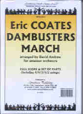 Coates Dambusters March Score & Parts Pack Sheet Music Songbook