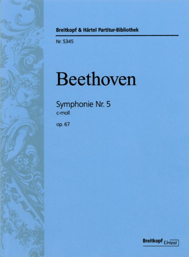 Beethoven Symphony No 5 Cmin Op67  Full Score Sheet Music Songbook