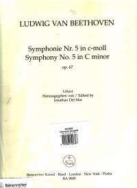 Beethoven Symphony No 5 Wind Set Sheet Music Songbook