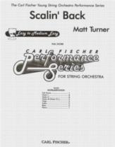 Scalin Back Turner Young String Full Score Sheet Music Songbook