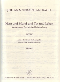 Bach Cantata 147 Herz Und Mund Und Tat Und Leben Sheet Music Songbook