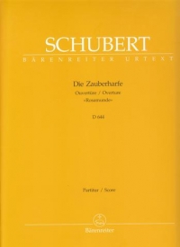Schubert Rosamunde Overture D644 Score Sheet Music Songbook